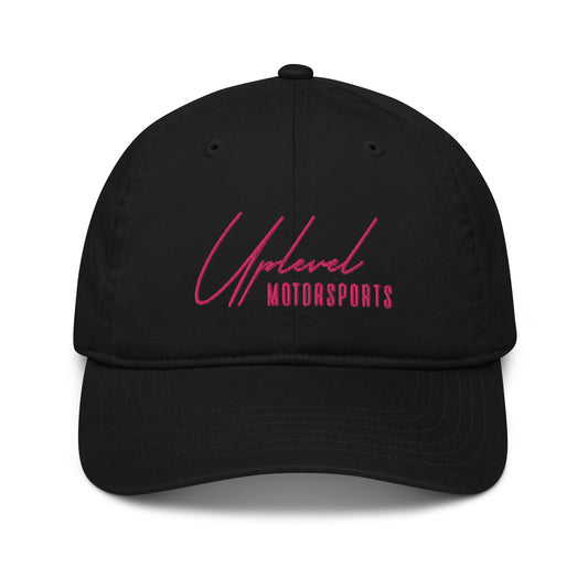 ULM Pink Logo Organic Hat