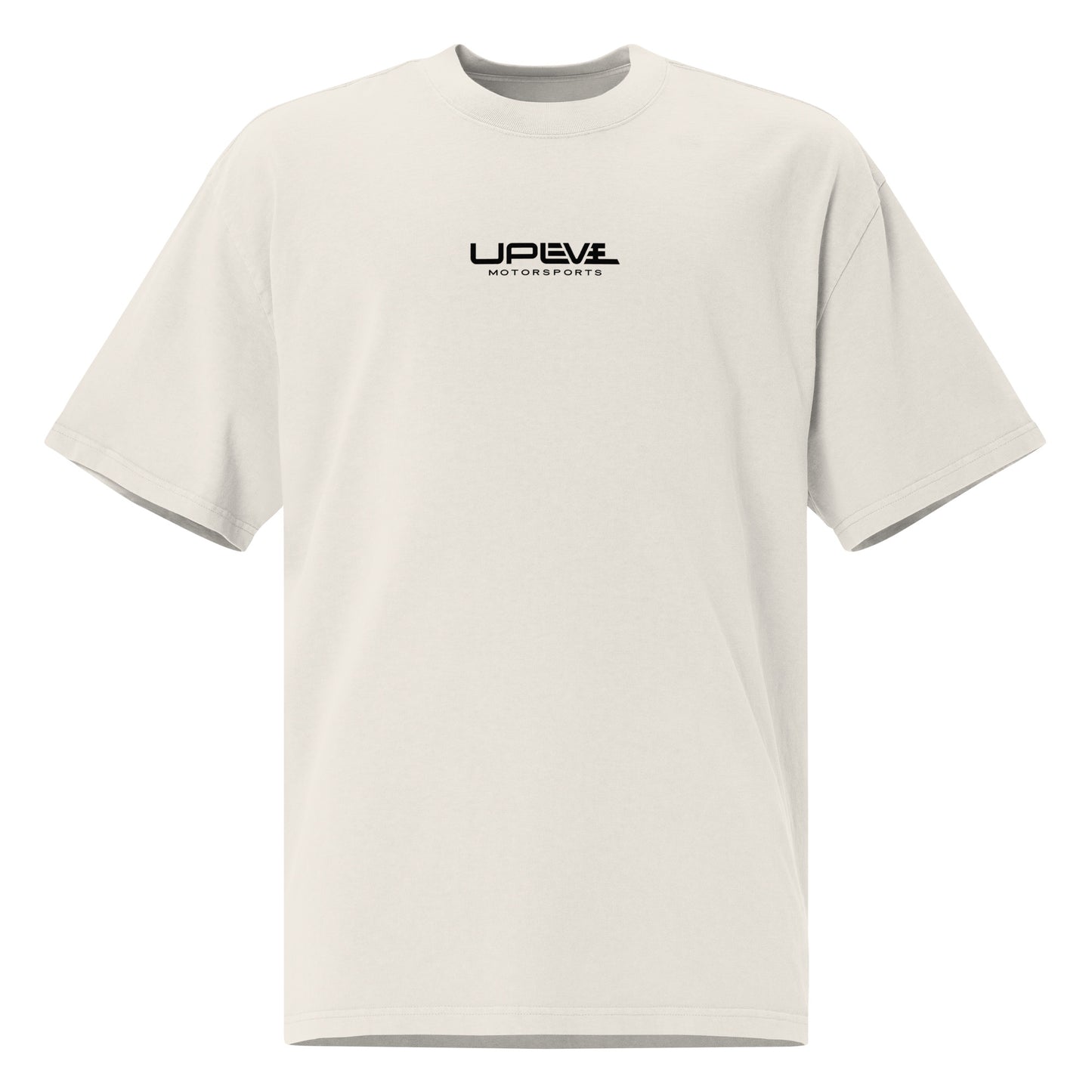 ULM Black Logo Oversized Faded T-shirt