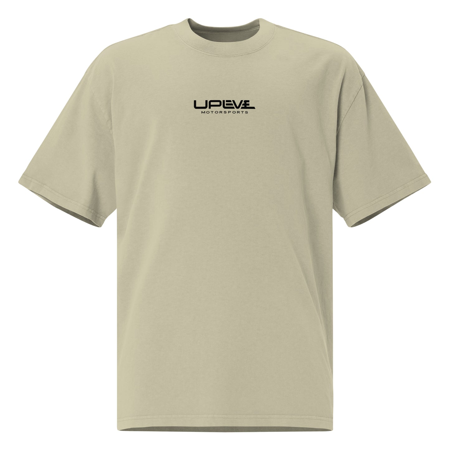 ULM Black Logo Oversized Faded T-shirt