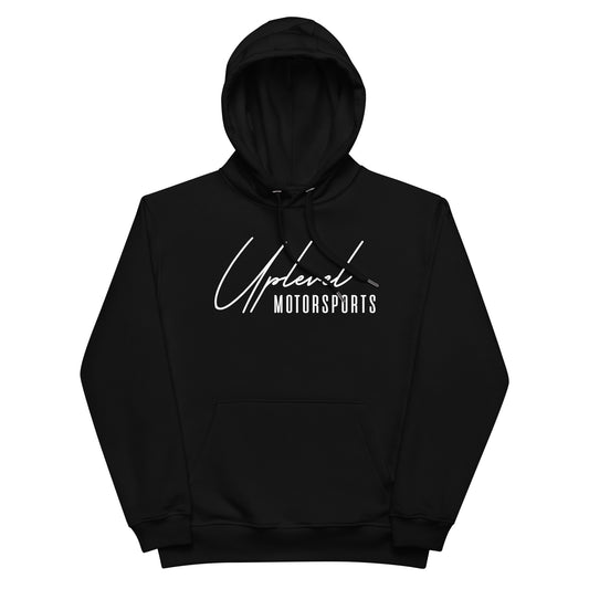 ULM White Logo Premium Eco Hoodie