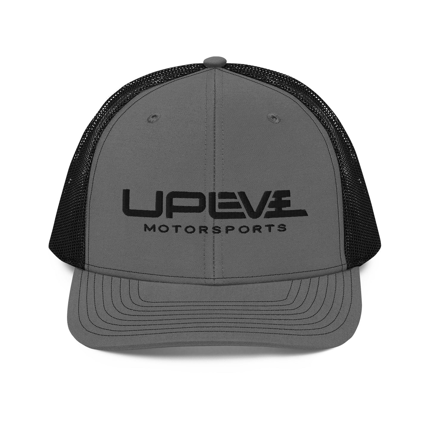 ULM Black Logo Trucker Hat