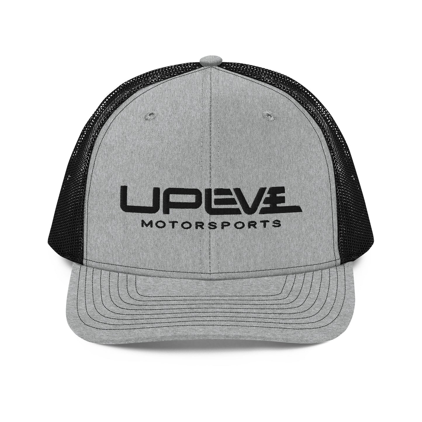 ULM Black Logo Trucker Hat