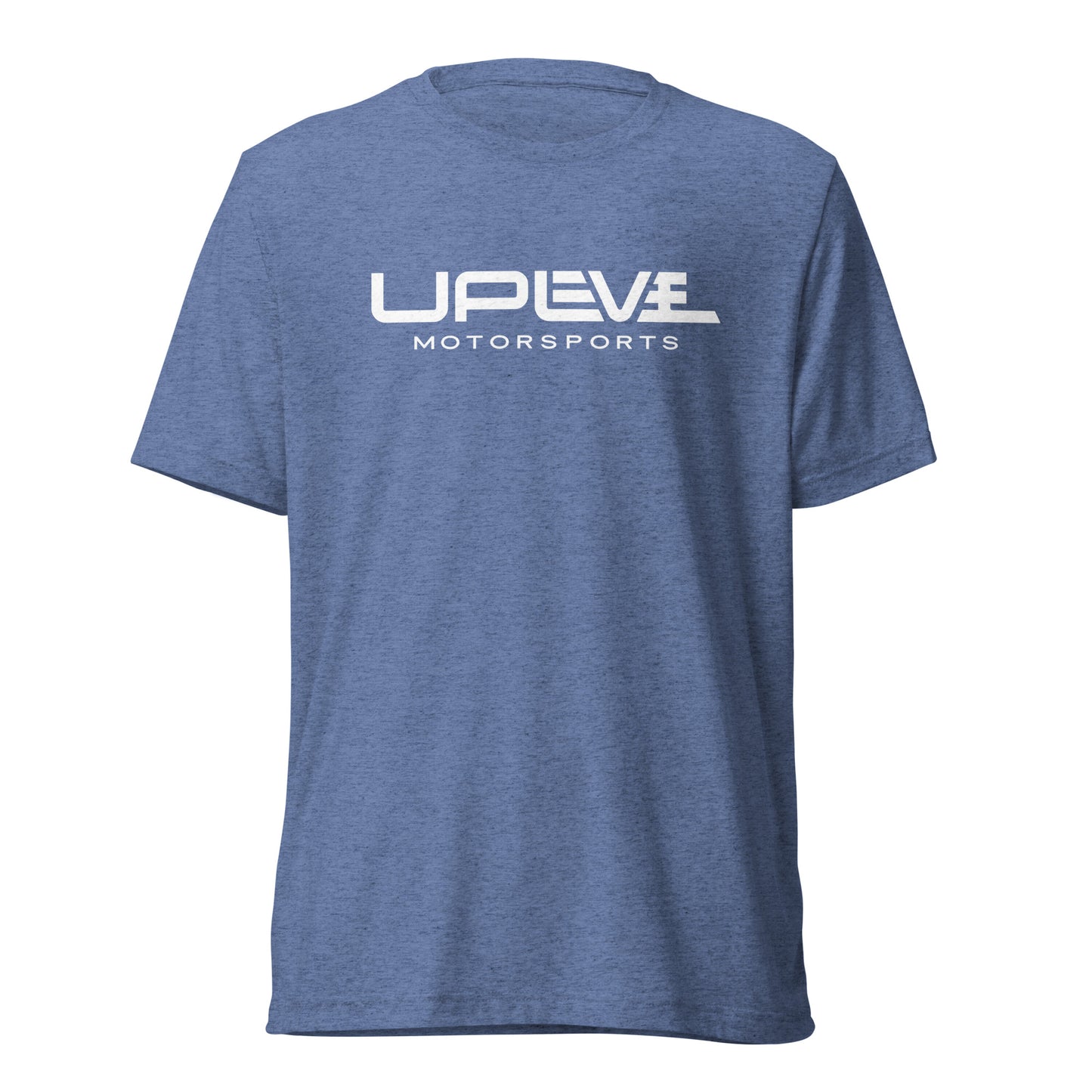 ULM White Logo Triblend Tee