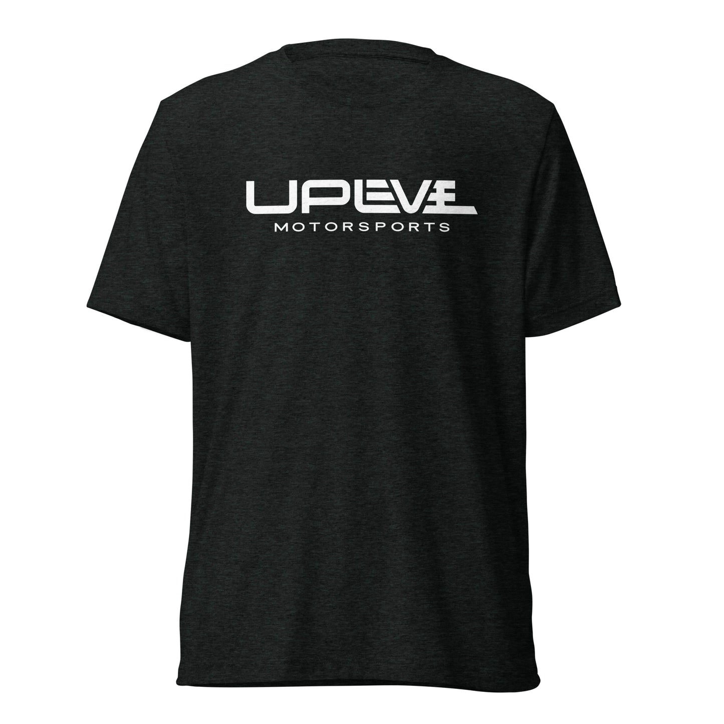 ULM White Logo Triblend Tee