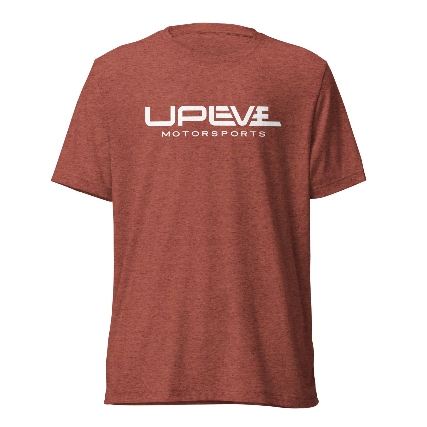 ULM White Logo Triblend Tee