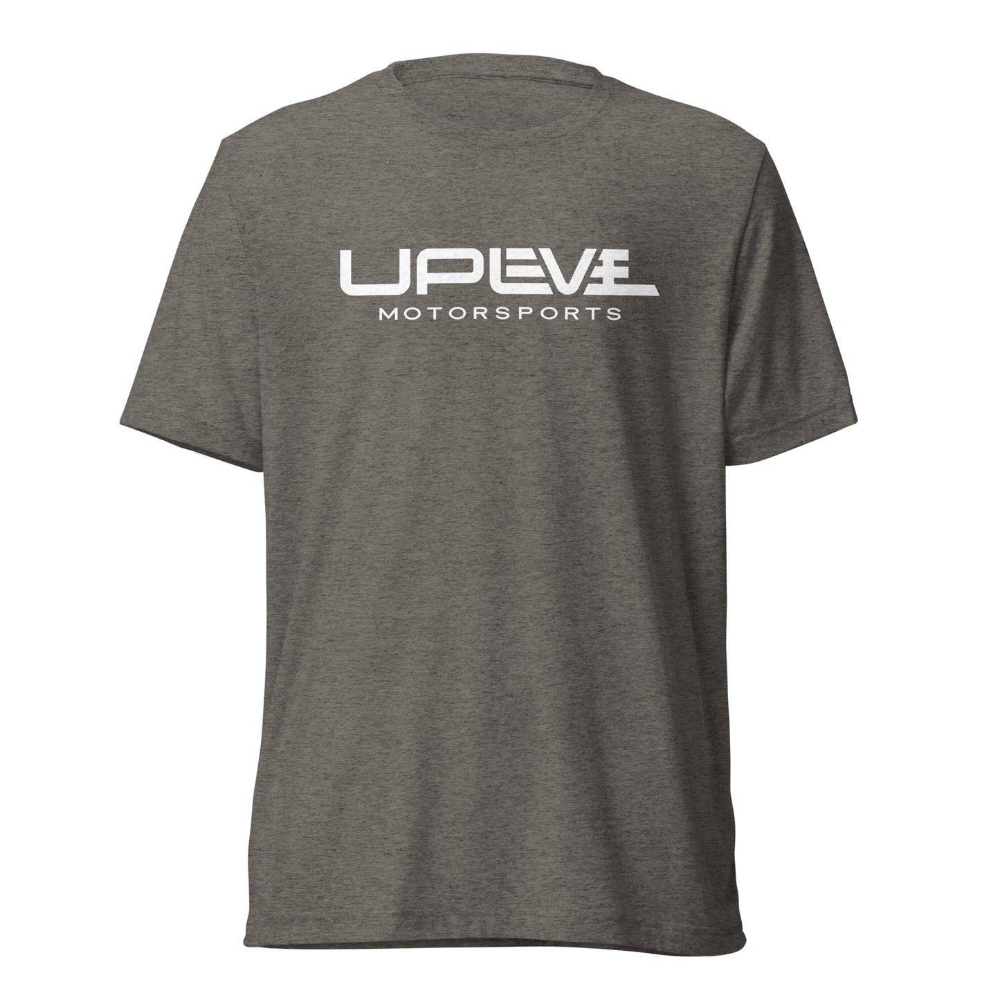 ULM White Logo Triblend Tee