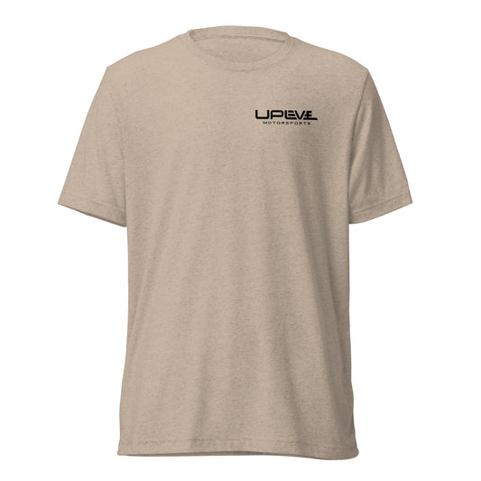 ULM Black Pocket Hit Logo Triblend T-Shirt